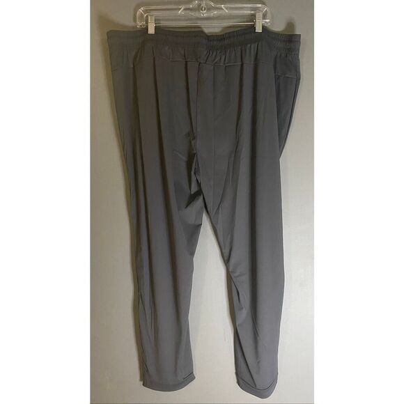New Sport Grey Quick Dry Athletic Jogger Pants Zipper Pockets Size 3X NWOT - Picture 5 of 5